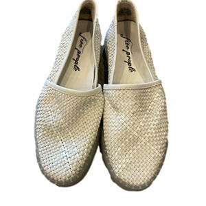 FREE people santorini slip on flat like new